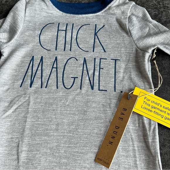 NWT Rae Dunn ‘Chick Magnet’ Pajama Set - Picture 3 of 10
